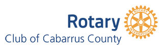 Cabarrus County Rotary Club logo